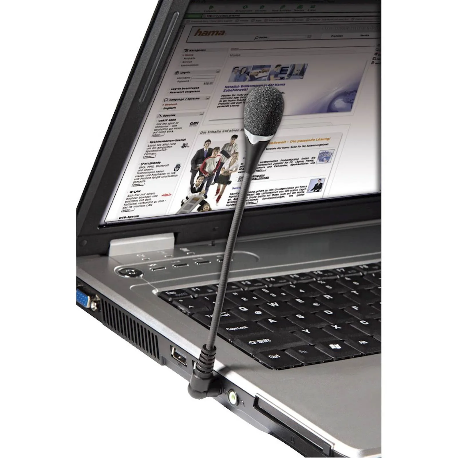 MIKROFON HAMA NOTEBOOK VOIP - slika 2