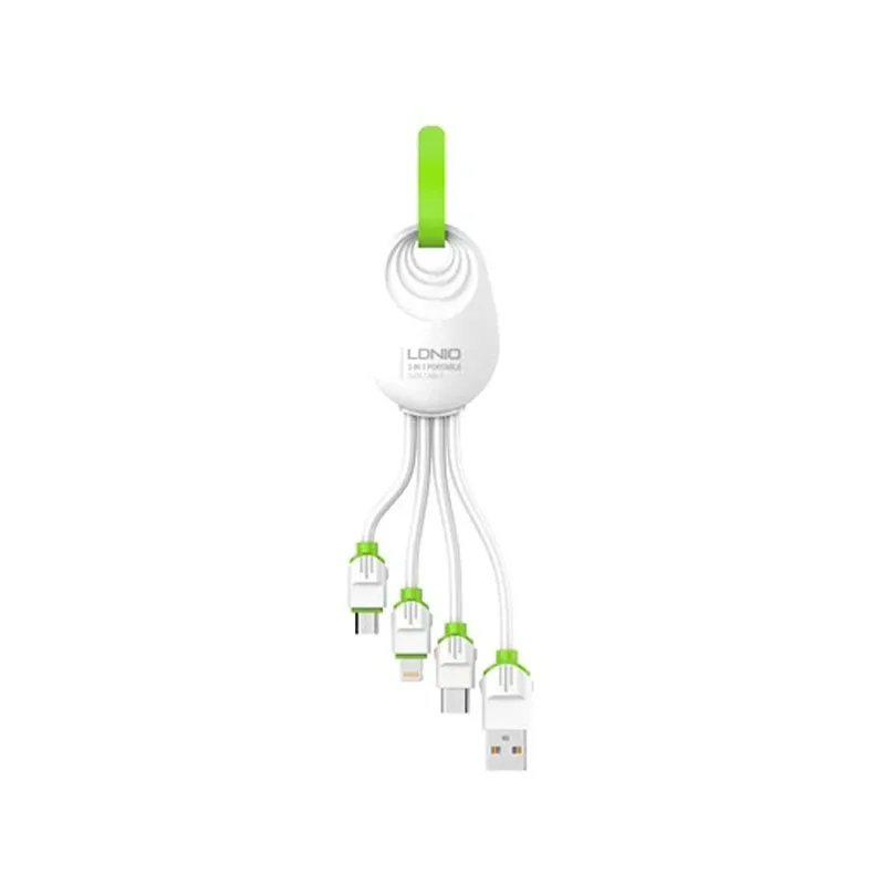 USB Kabal LDNIO LC95 3 in 1 15cm - slika 2