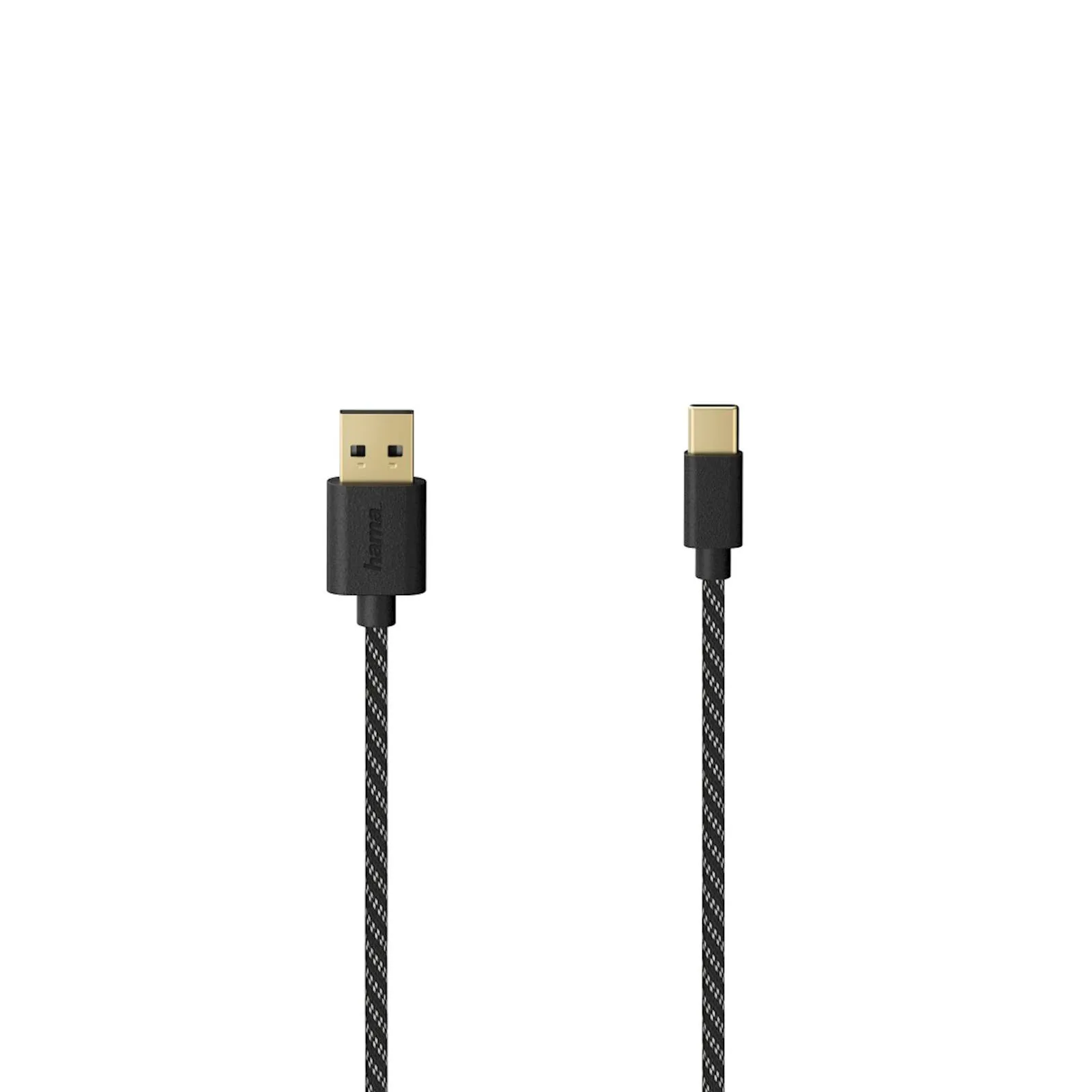USB-C kabl, USB 2.0, zlatni, fabric, 1,5m, 24 u pk - slika 2