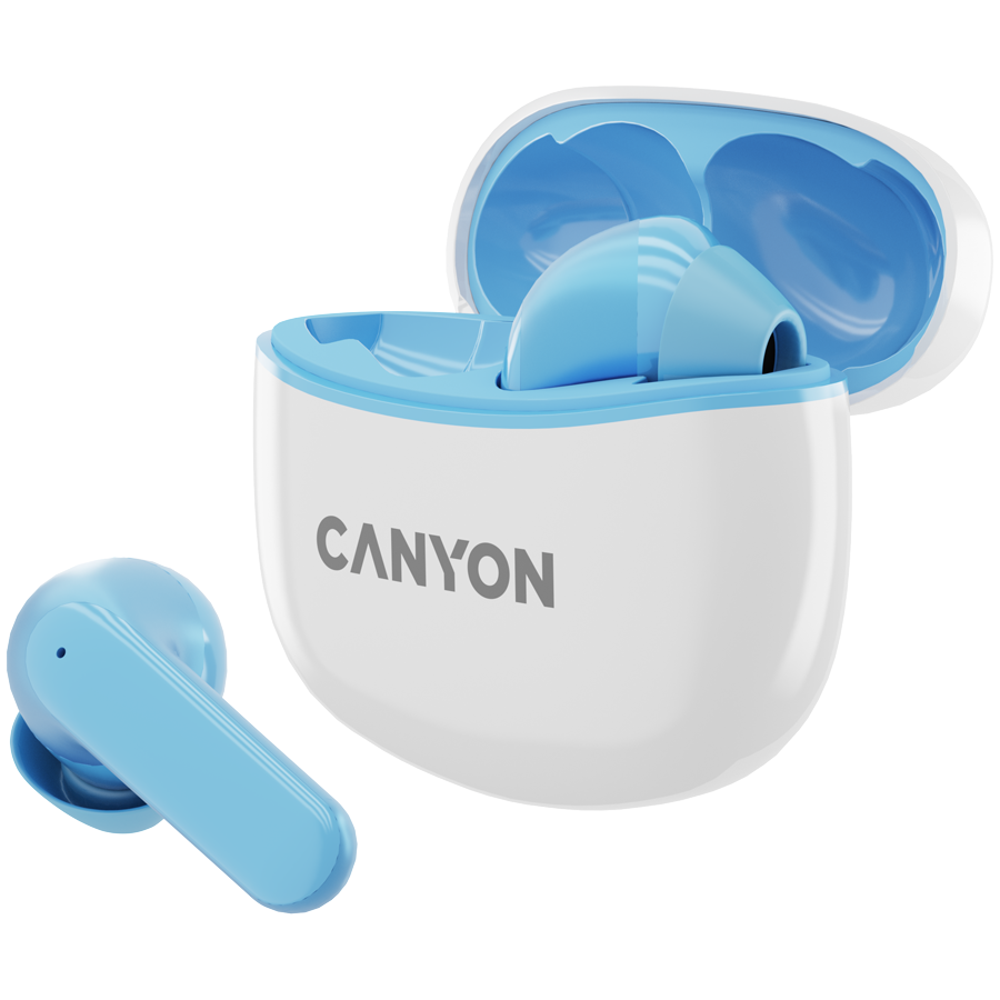 CANYON headset TWS-5 Blue - slika 3