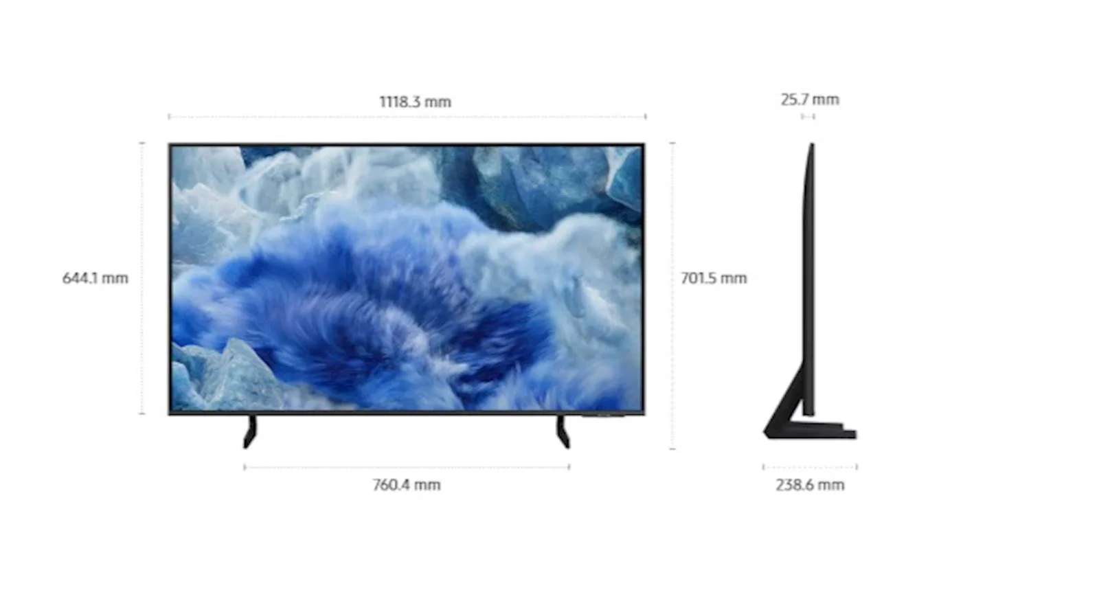 TV SAMSUNG QLED 4K Vision AI 50" Q8F - slika 3