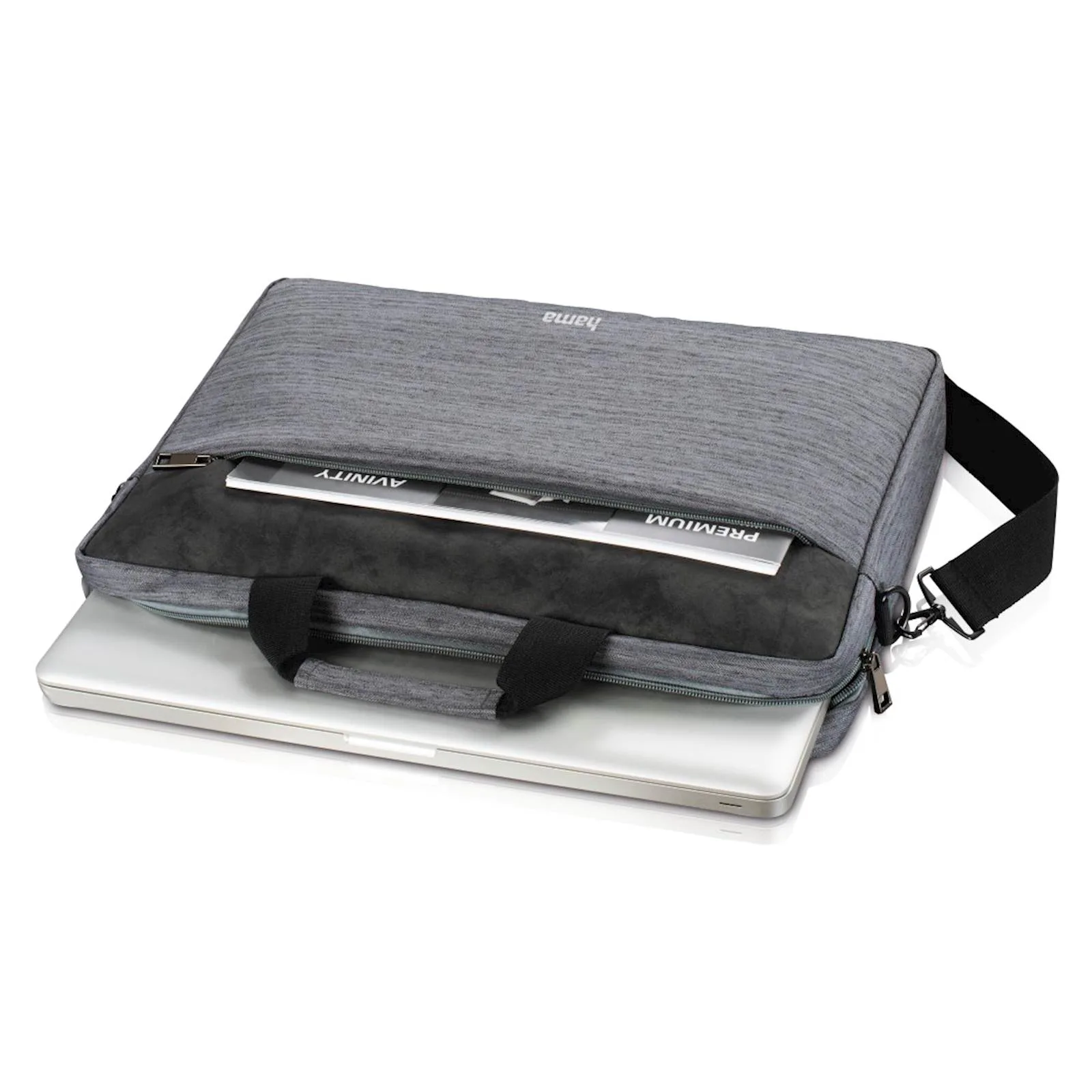 Torba za laptop Hama "Tayrona" 15.6" light grey - slika 3