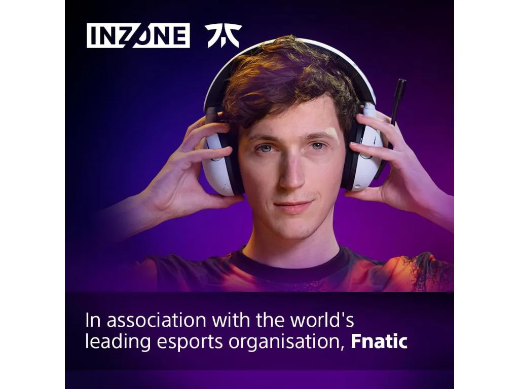 Sony gaming slušalic INZONE H5bežične slušalice BT; mikrofon360 Spatial Sound za Gaming 28h baterija - slika 2