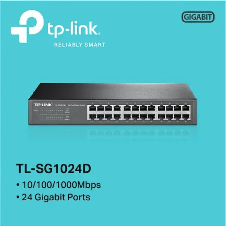 TP-Link TL-SG1024D Switch 24x10/100/1000 - slika 4