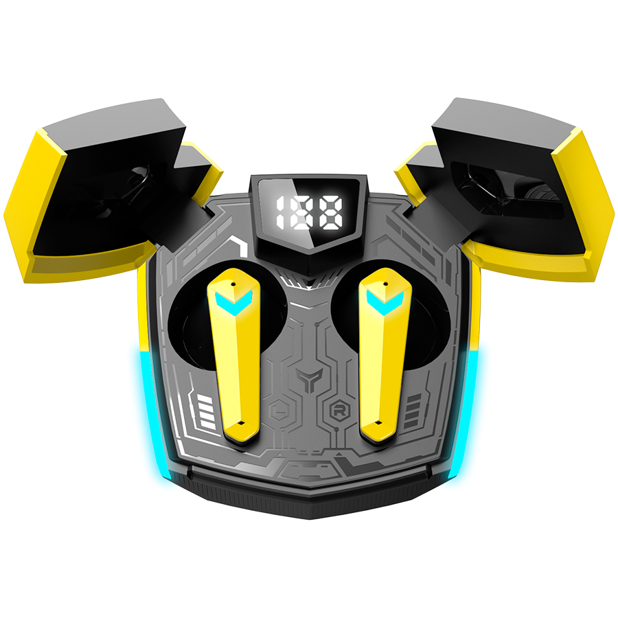 CANYON headset Doublebee GTWS-2 Gaming Yellow - slika 2