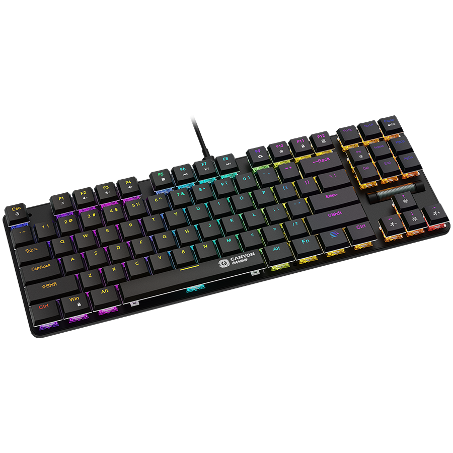 CANYON keyboard Cometstrike TKL GK-50 EN Wired - slika 2