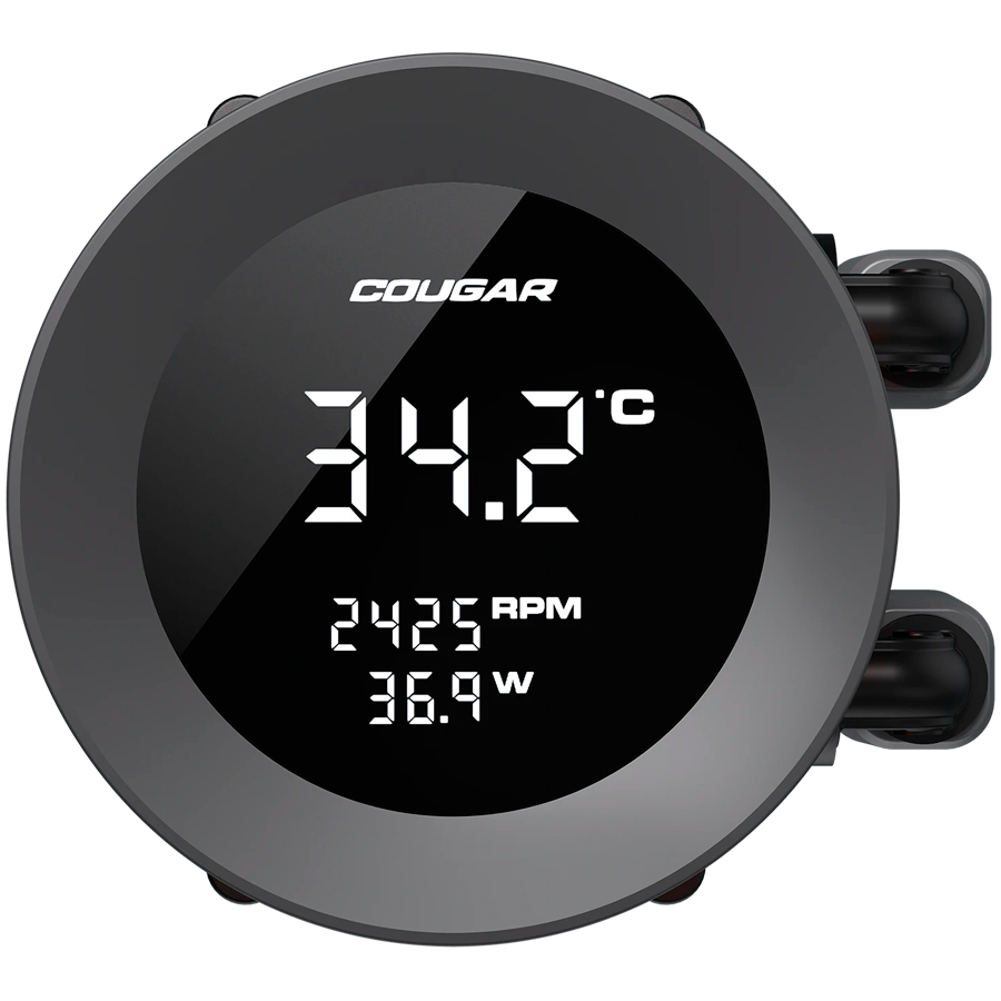 COUGAR Poseidon Vistek ARGB 360 AiO Liquid Watercooling - Black - slika 3