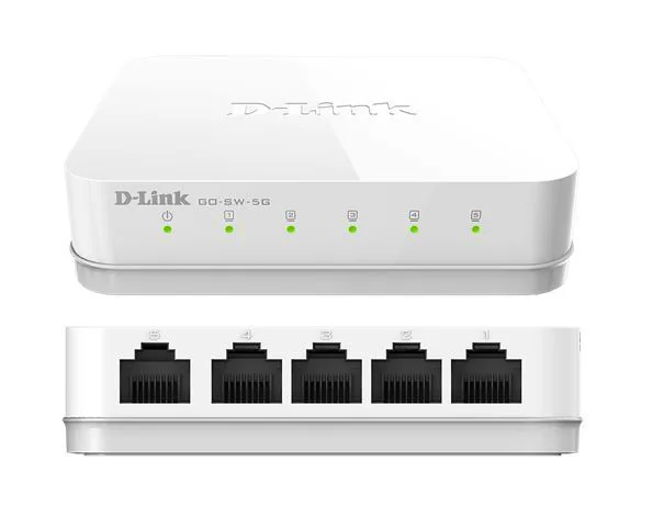 Switch DLINK 5-port Gigabit easy desktop - slika 3
