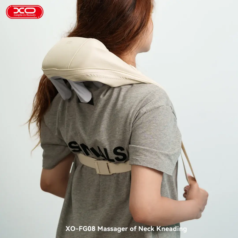 XO FG08 masazer za ramena mali Beige - slika 2