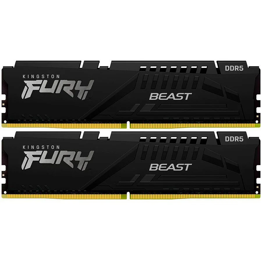 Kingston 32GB 6000MHz DDR5Fury Beast (2x16GB), CL30,XMP, EXPO, 2RX8, 288-pin 16Gbit - slika 3
