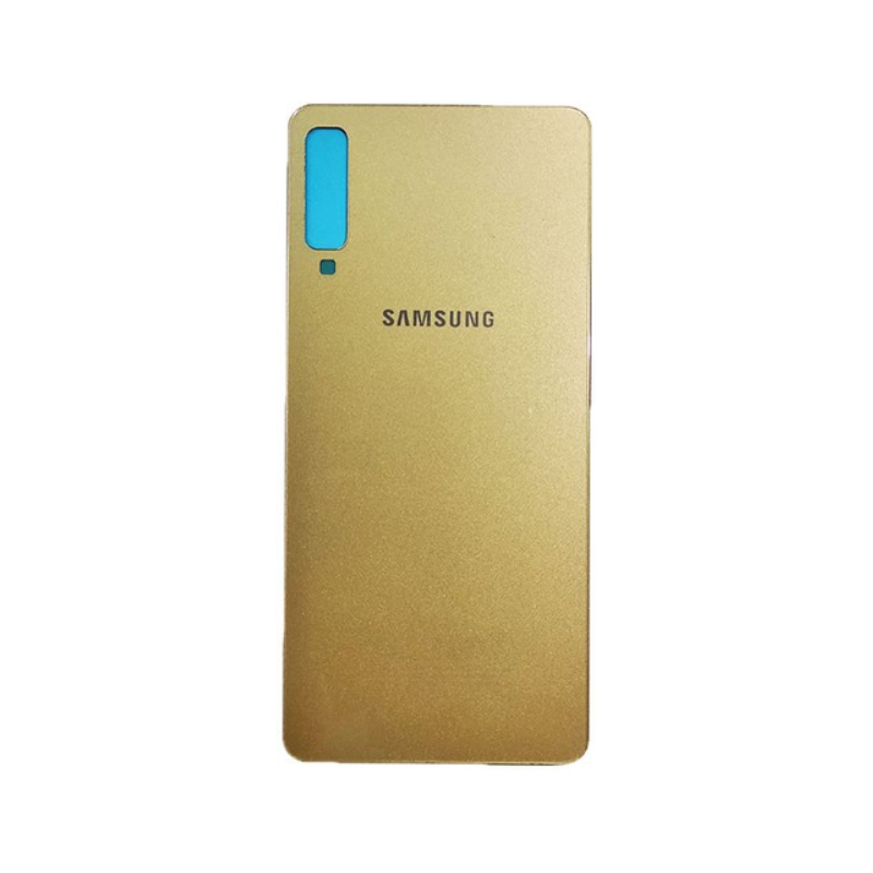 Poklopac sa staklom kamere SAMSUNG A750/A7 2018 Zlatni
