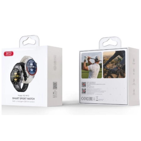 XO Smartwatch W12 Sports Call Silver - slika 2