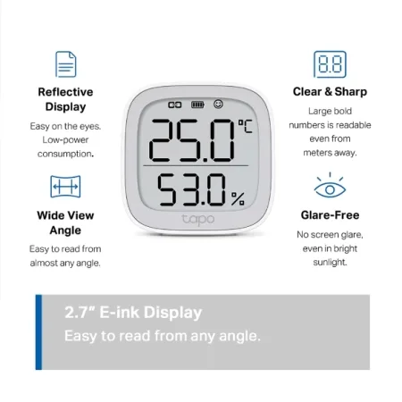 TP-Link Tapo T315 Sensor za Temperaturu i Vlažnost - slika 2