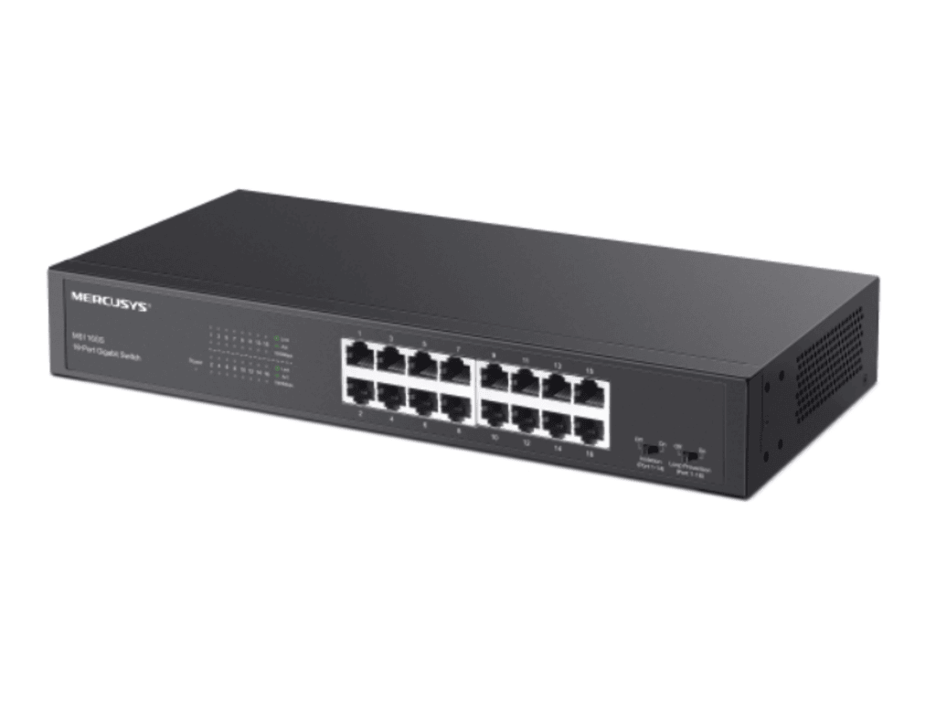 Mercusys MS116GS SwitchGigabit Desktop/Rackmount, 16Port - slika 2