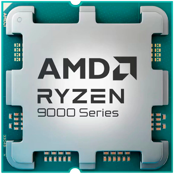 AMD CPU Desktop Ryzen 5 6/12T 9600X (3.9GHz/5.4GHz,38MB,65W,AM5) tray, with Radeon Graphics