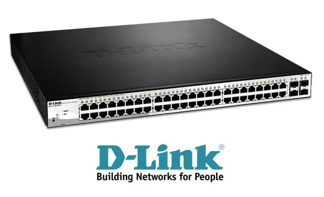 Switch Dlink  DGS-1210-52MP 48 x Gigabit BASE-T PoE , 4 x Gigabit GbE/SFP - slika 2