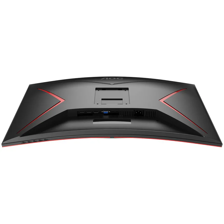 AOC Monitor LED C32G2ZE 32” Gaming Curved 240Hz (31.5“, 16:9, 1920x1080, VA, Antiglare + 3H, 240Hz, 300 cd/m², 4000:1, 1 ms, 2xHDMI, DP, Tilt, Frameless) Black-Red, 3y - slika 5