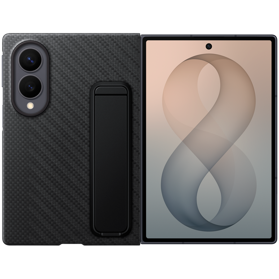 Samsung Galaxy Fold8 Carbon Standing Black