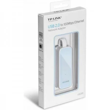 USB 2.0 to 100Mbps Ethernet Network Adapter, 1 USB 2.0 connector, 1 10/100Mbps Ethernet port - slika 3