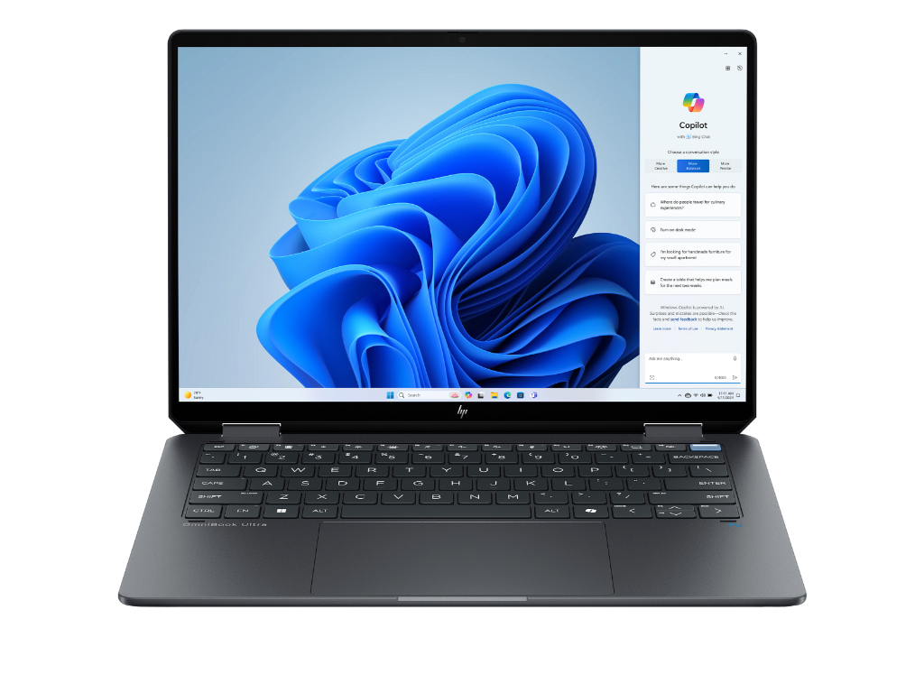 HP OmniBook Ultra Flip 14-fh0014" OLED, U7-258V 2.2/4.8GHz32GB DDR5, 2TB SSD, Backlit, FPR, W11Hom