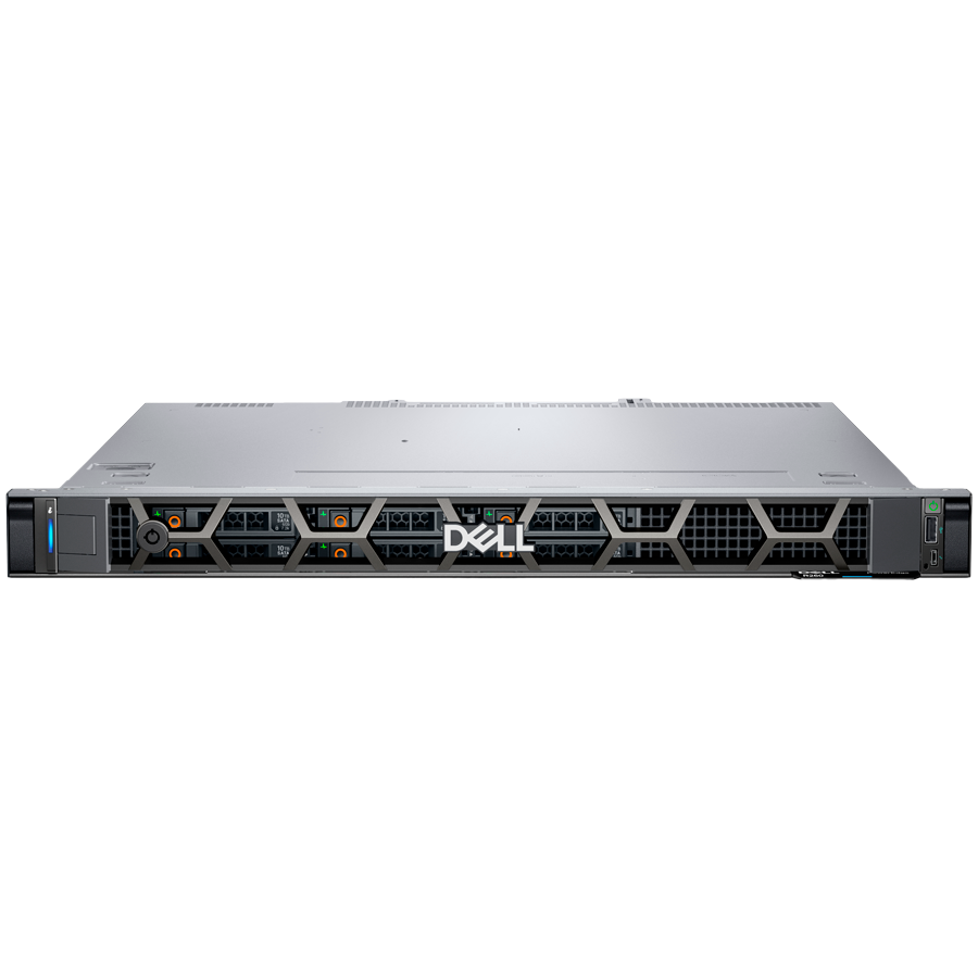 Dell PowerEdge R260, Xeon 6325P (3.5G, 4C/8T, 12M Cache, Turbo) , 6x 2.5" Chassis, 480GB SSD SATA RI, 16GB UDIMM DDR5 5600MT/s, Broadcom 5720 Dual Port 1Gb On-Board LOM, Single 700W, 1U/2U 2/4-Post St - slika 2