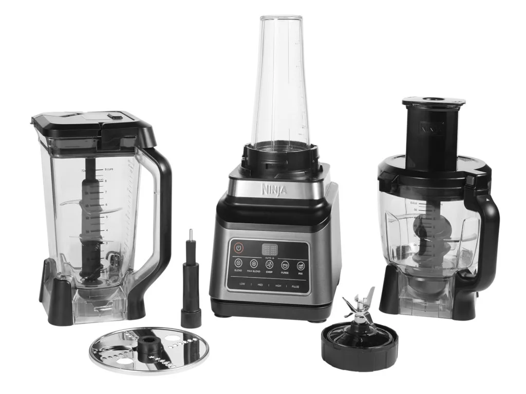 Ninja procesor za hranu3u1 uredjaj, snaga 1200W, tezina 4.34kg, kapacitet 2.1L i 1.8L. - slika 5