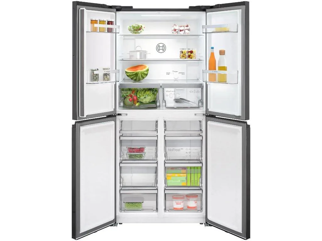 BOSCH Frenchdoor hladnjak,Serie 4|, XXL, CRNA, 547L189,5X88,5cm, NoFrost... - slika 2