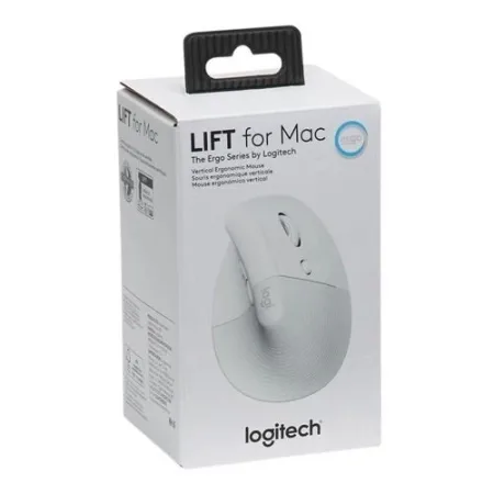 Logitech Miš Lift for Mac Wireless White - slika 4