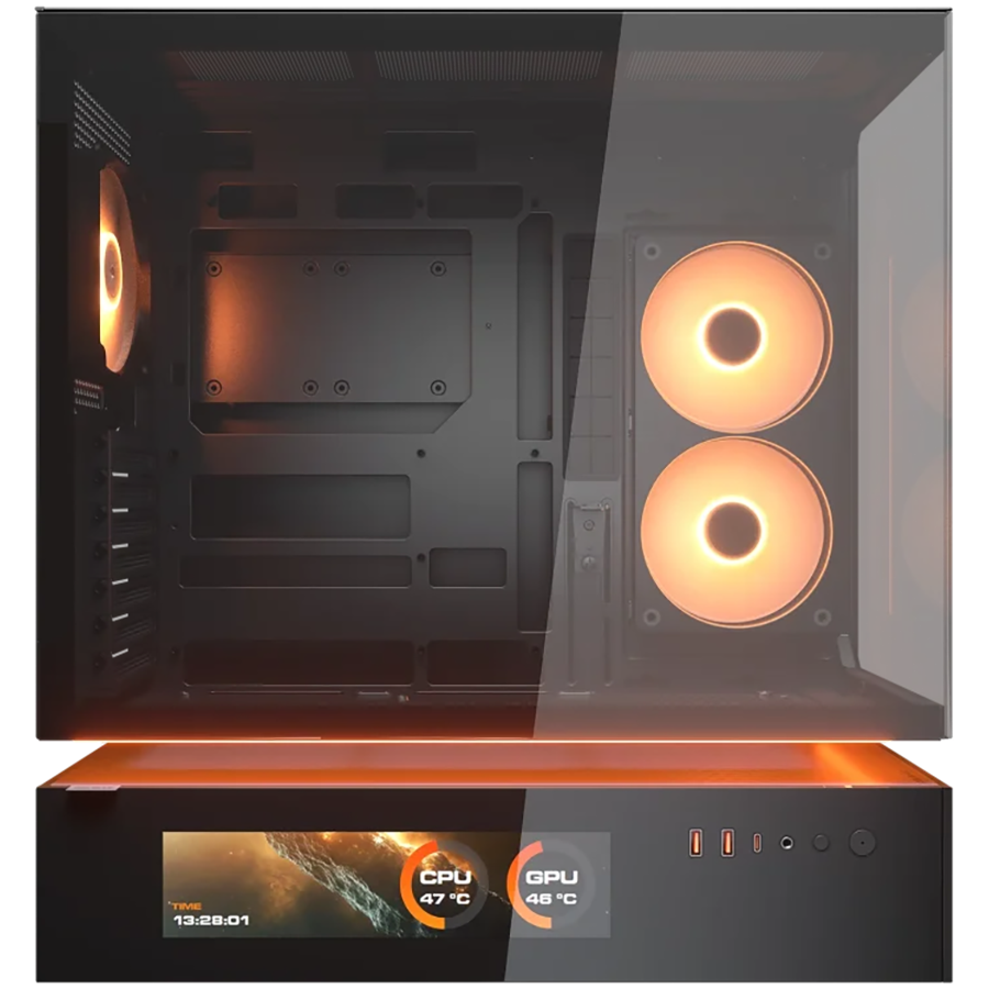 COUGAR CFV235 Vision PC Case, Mid Tower, Black - slika 3