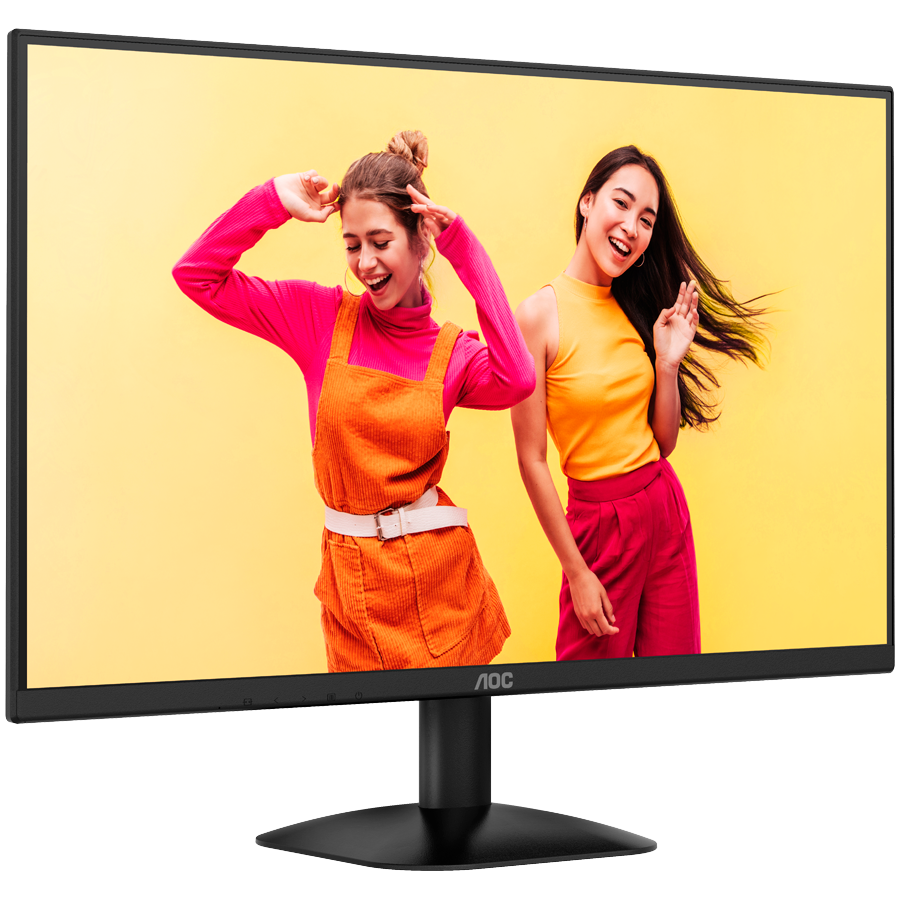 AOC Monitor Q27B35E 27" IPS, 2560x1440 QHD, 75Hz, 1ms MPRT (4ms GtG), 300 cd/m2, 1500:1, Adaptive Sync, HDR10, 1xHDMI, 1xDP, Tilt, VESA, 3y - slika 2