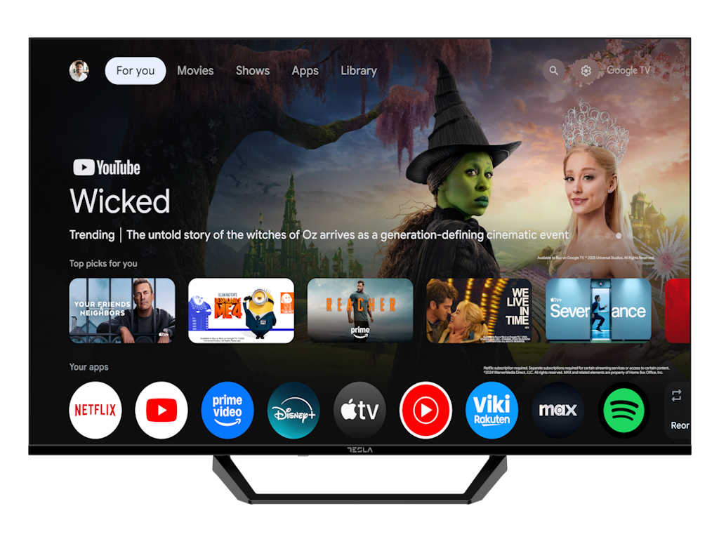 TESLA TV 43E655BFS FHD Google    Powered by Google TV - slika 2
