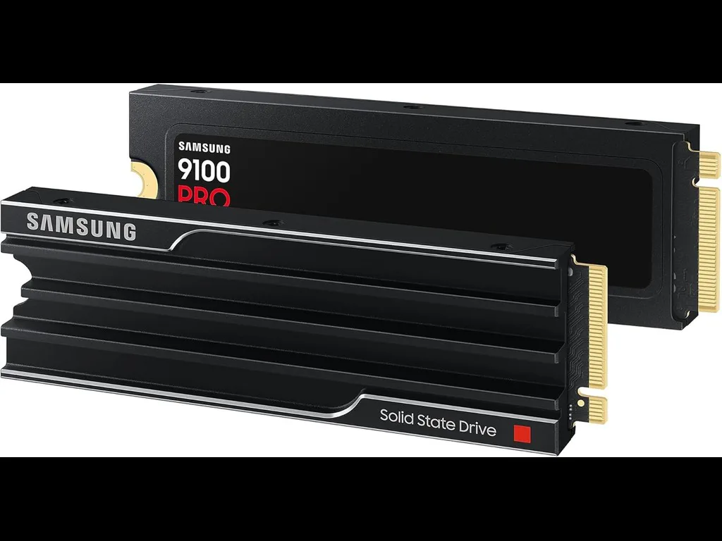 Samsung 9100 PRO 2TB HeatsinkNVMe M.2,PCIe 5.0 x414700MB/s read,13400MB/s write