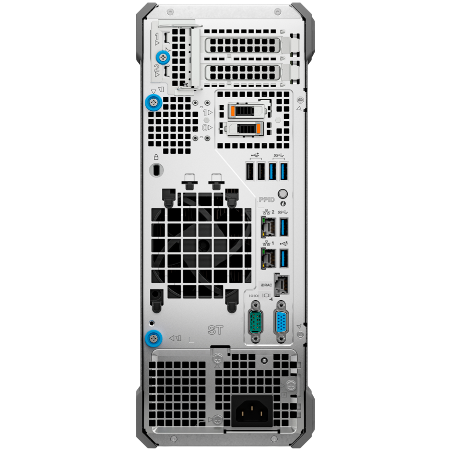 DELL EMC PowerEdge T160, 3x3.5"+ 2x2.5" Cabled HDD, Intel Xeon 6325P (3.5G, 4C/8T, 12MB, Turbo, 55W), 32GB UDIMM ECC 5600MT/s, 2x 480GB SSD SATA, PERC H355, iDRAC9 Enterprise, 300W PS, BCM 5720 DP 1Gb - slika 4