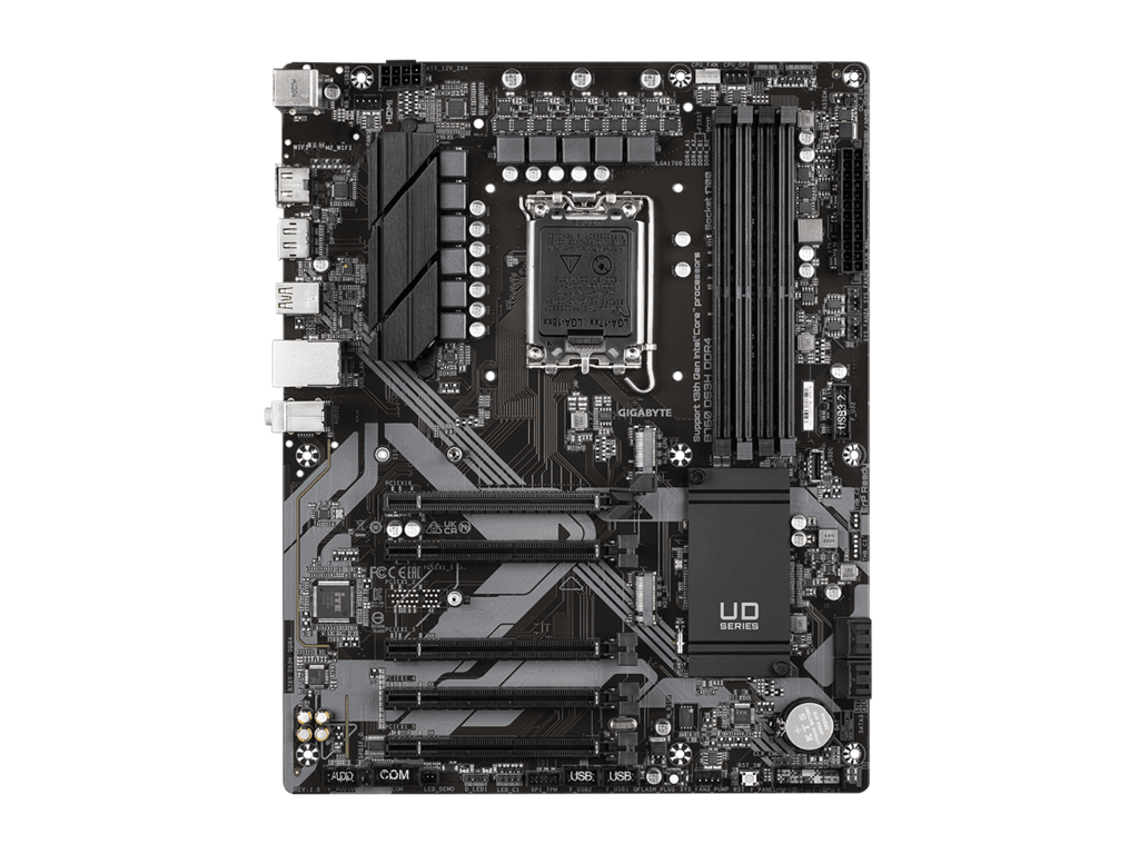 Gigabyte MB [B760 DS3H DDR4]LGA1700; 4xDDR4;2xM.2; 4xSATA6xUSB; HDMI, DP; ATX - slika 2