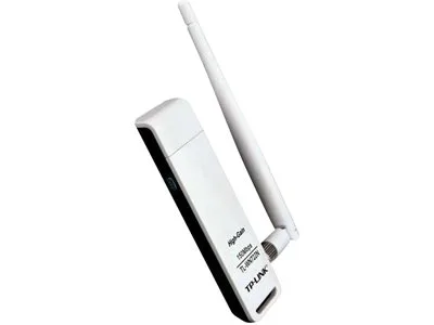 NIC TP-Link TL-WN722N, USB 2.0 Adapter, 2,4GHz High Gain Wireless N 150Mbps, Detachable Omni Directional Antenna 1 x 4dBi (RP-SMA) - slika 2