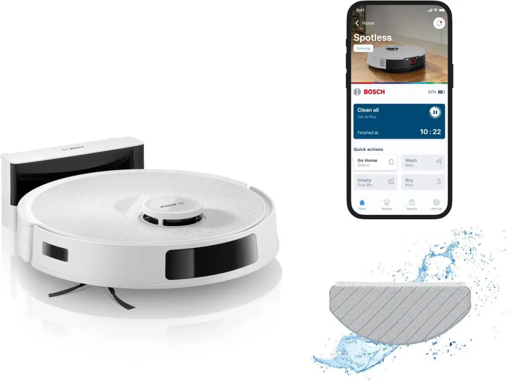 BOSCH Robotski UsisivačSpotless, 11.000 Pa 360 LiDAR navigacija... - slika 2