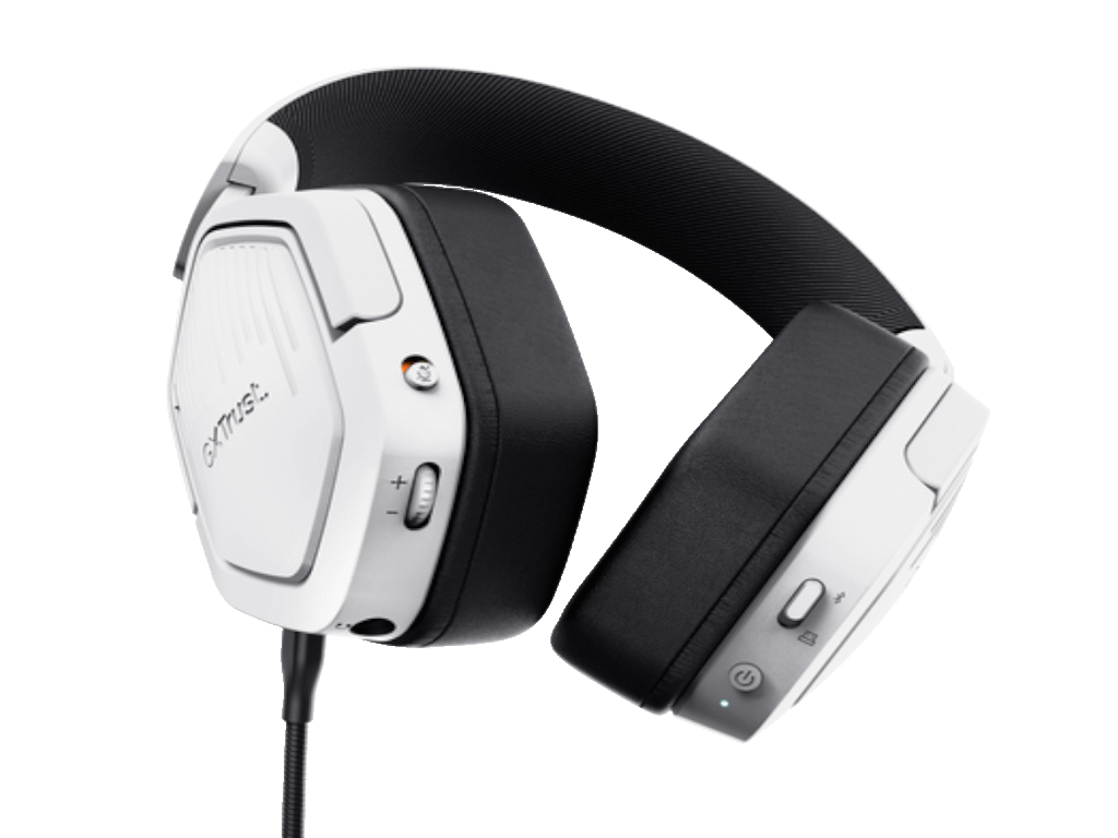 Trust GXT493W Carus over-earwireless slušalice, bijele - slika 2