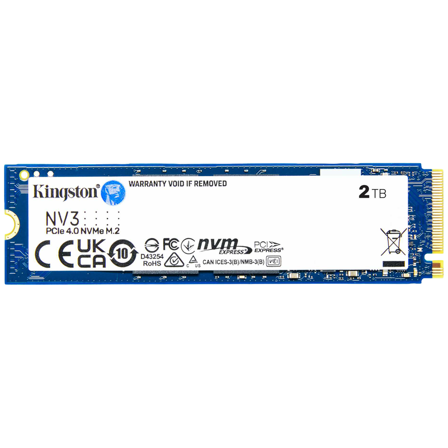 Kingston SSD 2TB NV3NVMe PCIe Gen 4.0x4R/W : 6000/5000MB/s - slika 4