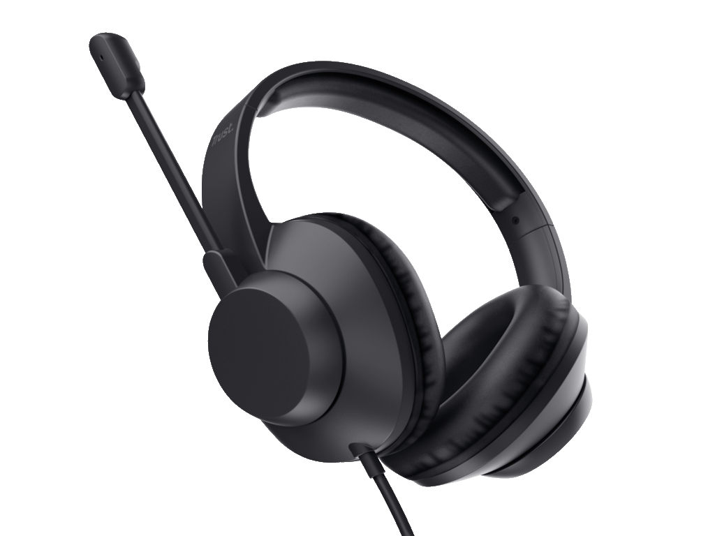Trust Ayda MAX USB slušalice,over-head, žičane, USB-C,USB-A, stereo, crne - slika 2