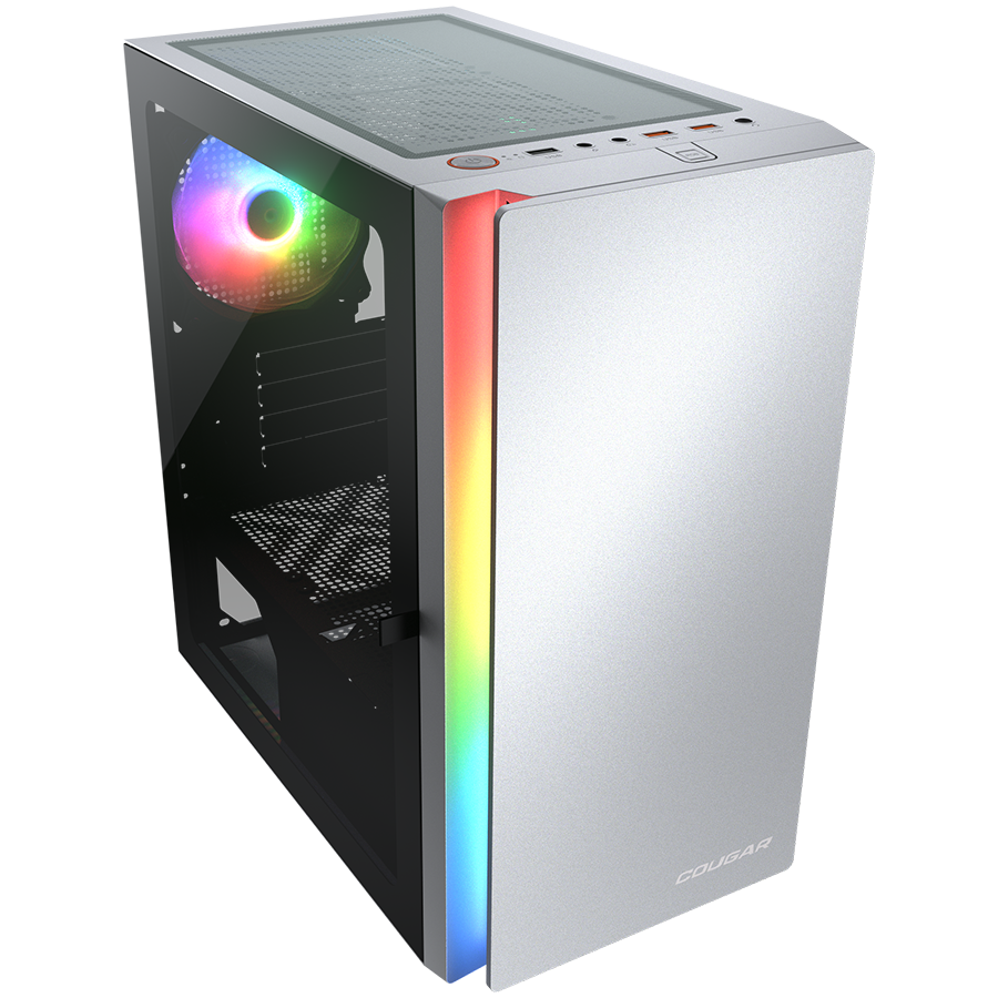 COUGAR PURITY RGB PC Case, Mini Tower, White - slika 3
