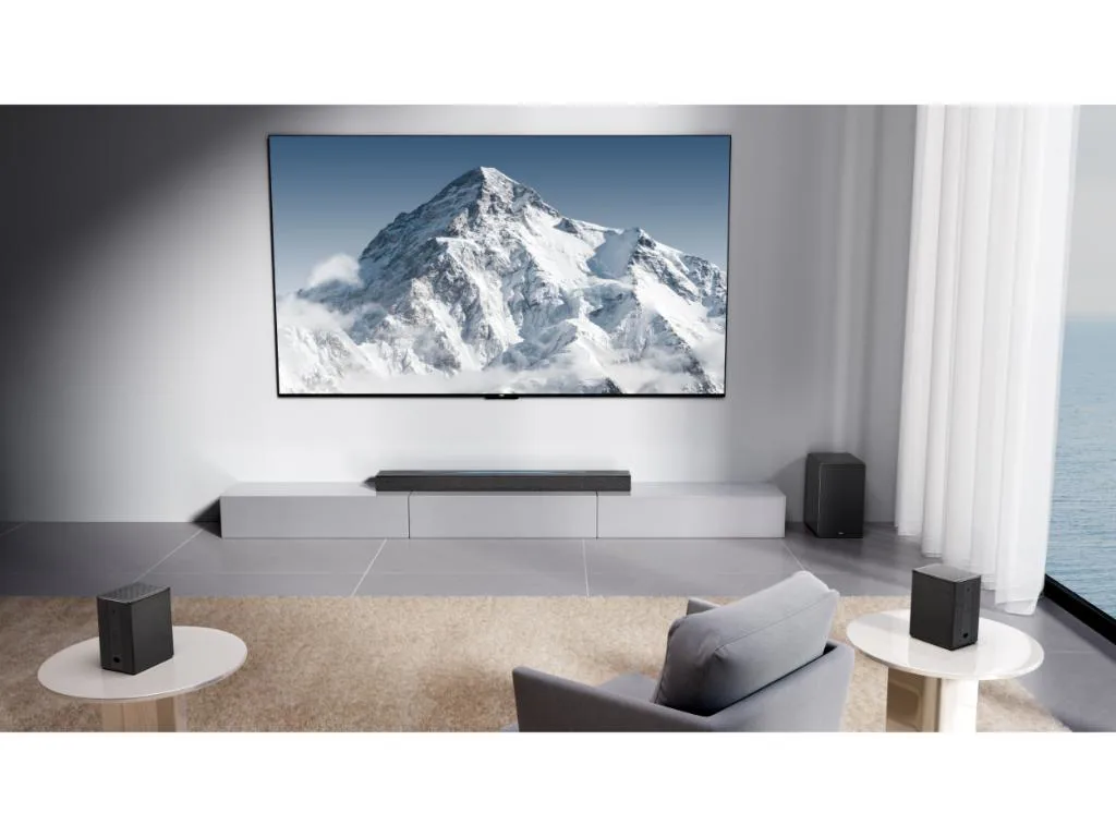 TCL Soundbar Q85H PRO;Wireless SW+STL DTS:X 7.1.4 Ch;Dolby Atmos 860W 96dB AI sonic crna - slika 3