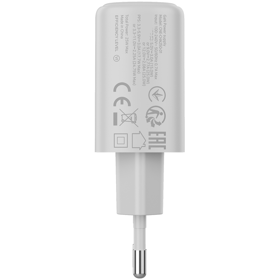 CANYON charger OnCharge 250 25W 1xPD EU White - slika 3