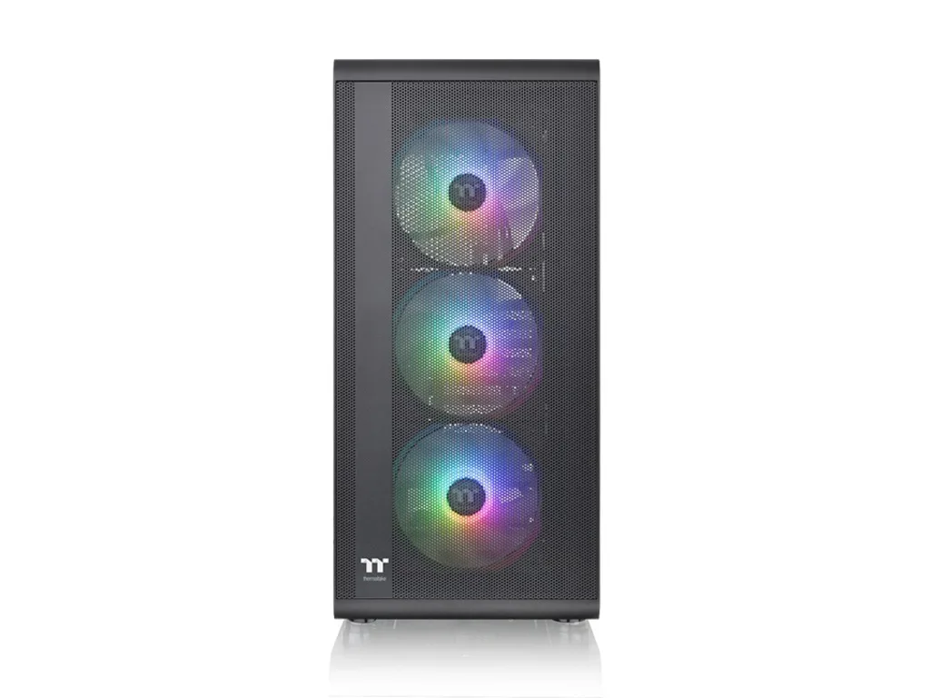 Thermaltake S200 TG ARGB Mid tower case, 3x ARGB 120mm Lite fan - slika 2