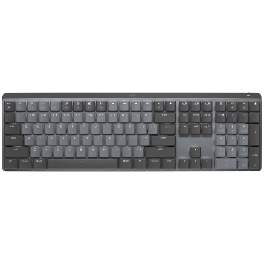 LOGITECH MX Mechanical Bluetooth Illuminated Keyboard - GRAPHITE - HRV-SLV-SRB