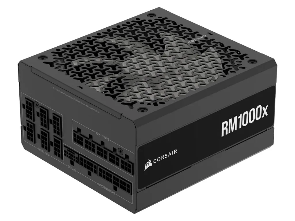 Corsair PSU 1000W RM1000xGold, Fully Modular, 12V-2x612xSATA, 4xPCIe, ATX 3.1, PCIe 5.1 - slika 5
