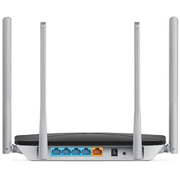 Mercusys AC1200 Dual Band Wireless Router 802.11ac, 4x10/100Mbps LAN ports, 1x10/100Mbps WAN port, 4 x 5dBi omni directional antennas, WDS bridge, 2.4GHz guest network - slika 2
