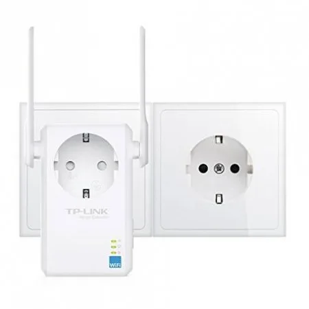 Repeater TP-Link TL-WA860RE, 300Mbps Wireless N Wall Plugged Range Extender with AC Passthrough, QCA(Atheros), 2T2R, 2.4GHz, 802.11n/g/b, Ranger Extender button, Range extender mode, with 2 fixed Ante - slika 4
