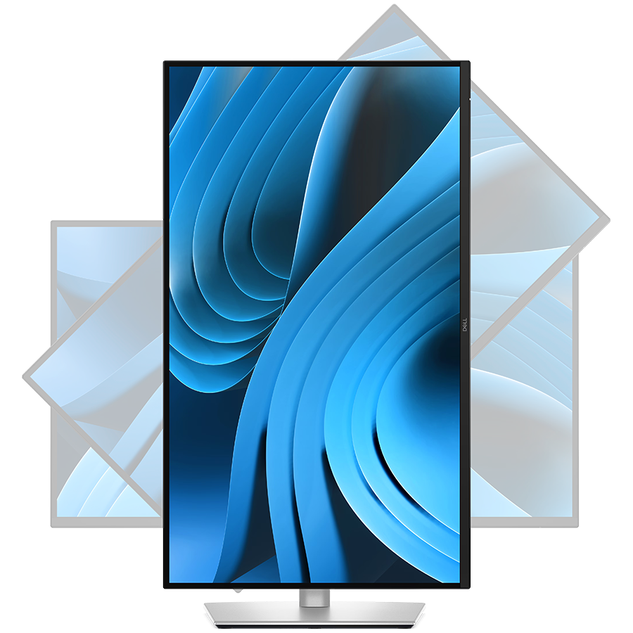 Monitor Dell Pro 27 Plus P2725DE, 2560x1440, QHD, 100Hz, IPS Antiglare, 16:9, 1500:1, 350 cd/m2, 8ms/5ms, 178/178, 2xDP, HDMI, 2xUSB-C, 3xUSB-A, RJ-45, Tilt, Swivel, Pivot, Height Adjust, 3Yr - slika 5
