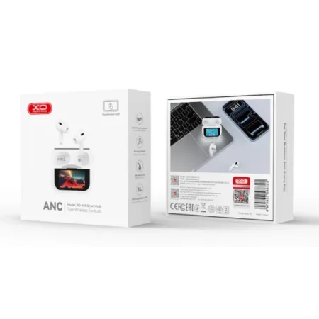 XO Bluetooth Slušalice sa mikrofonom X48 Smart TWS 5th Gen White - slika 3