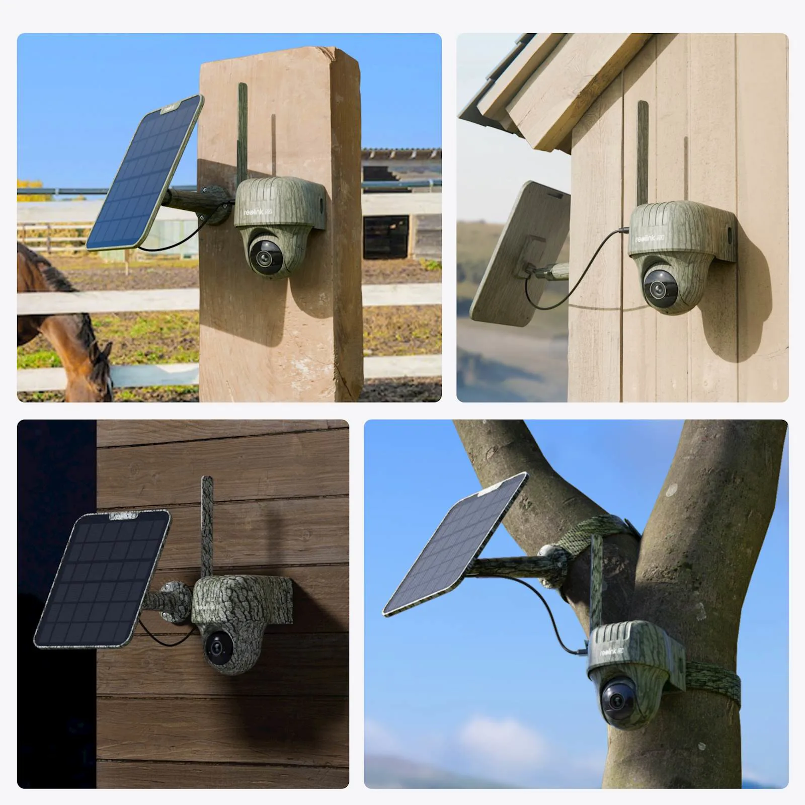 IP kamera Reolink GO serija G450 4K, vanjska, maskirna, baterija, 4G LTE, 360° + solarni panel - slika 3